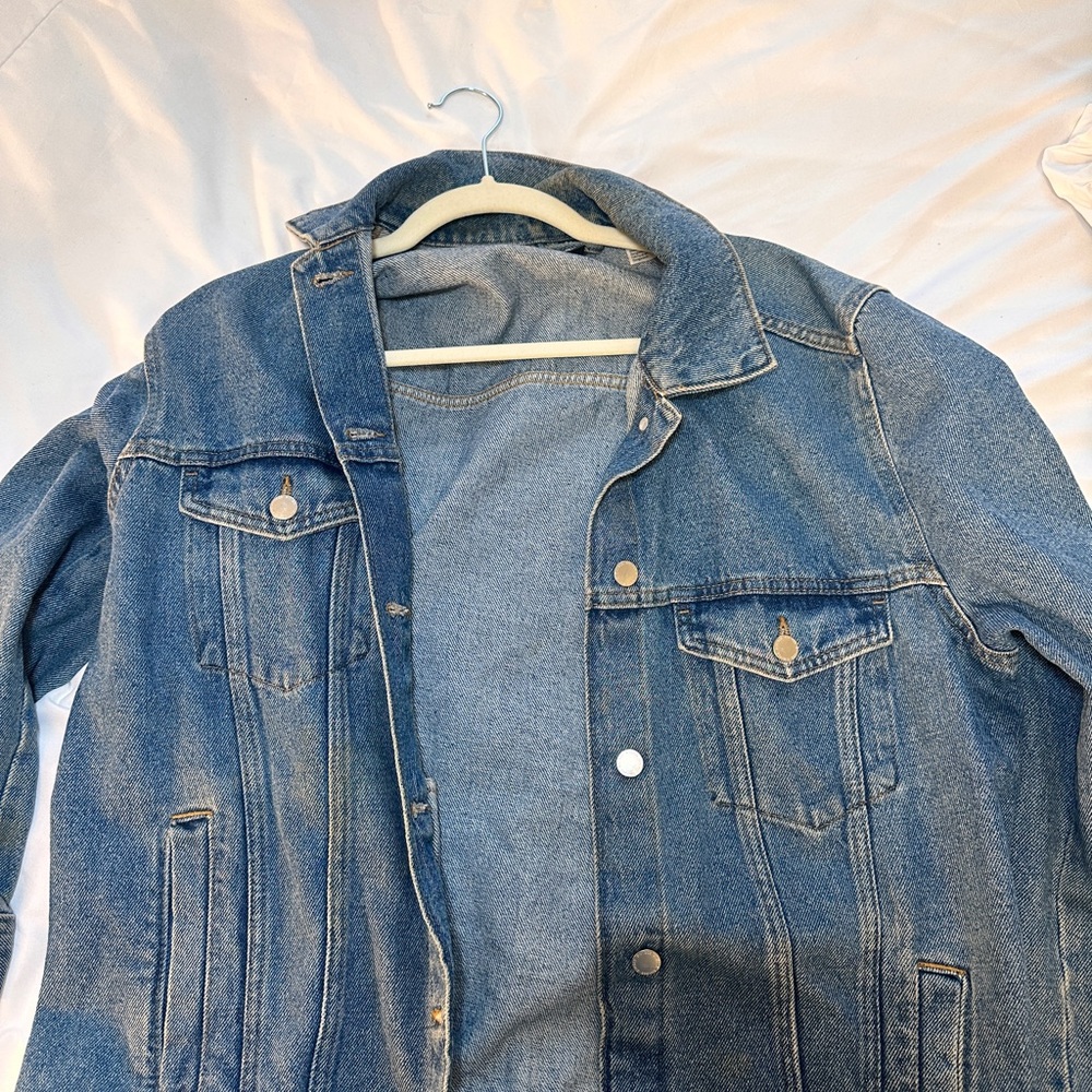 Women Blue Denim Jacket